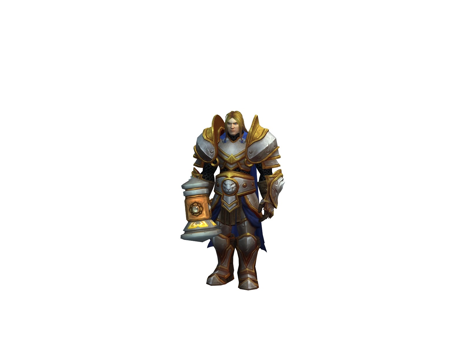 Álisther 3D character render