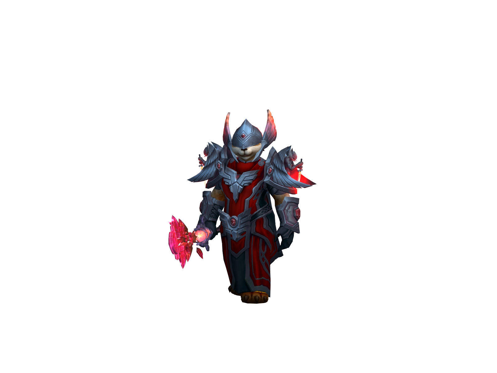 Carrypls 3D character render