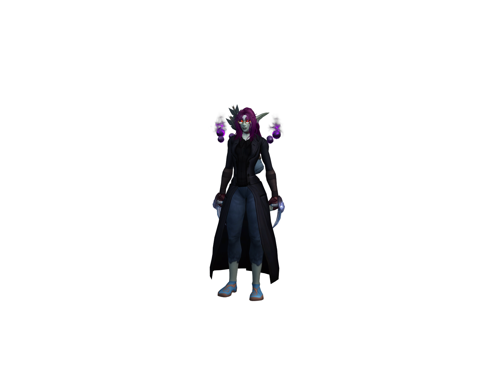 Waro 3D character render