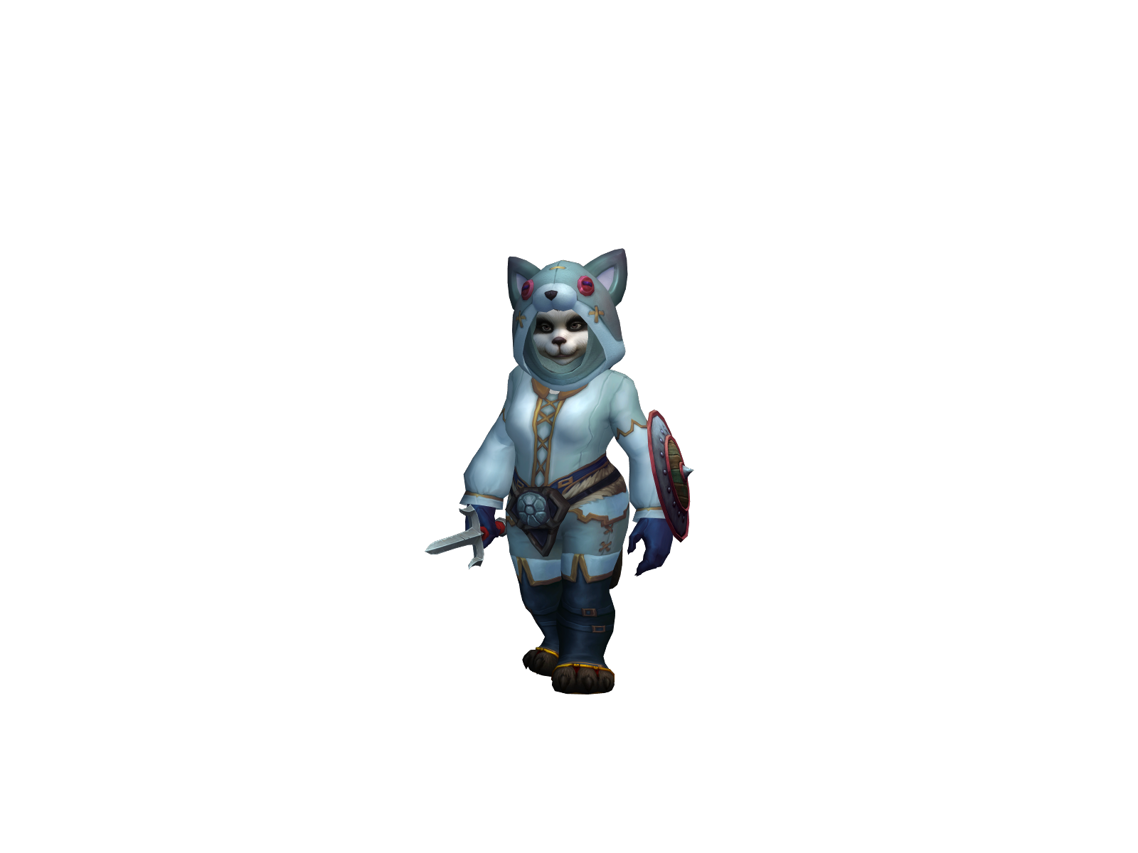 Shamonki 3D character render