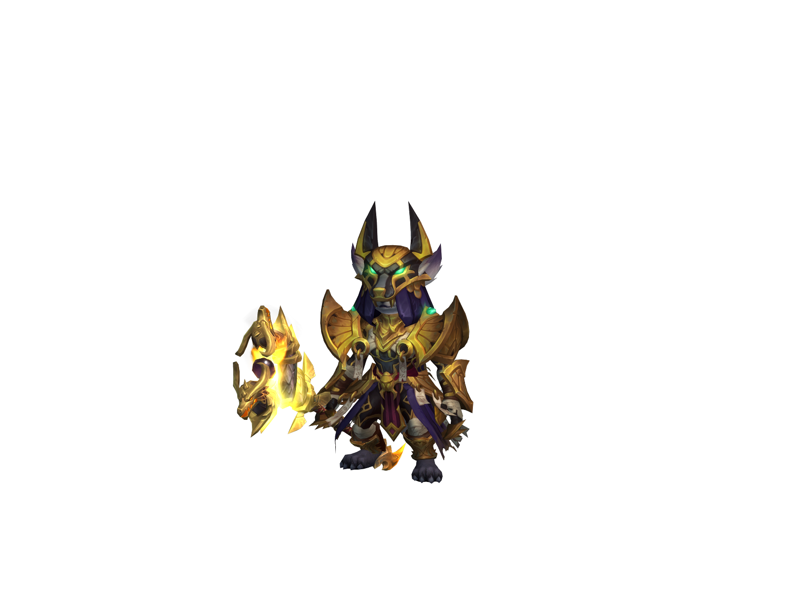 Páliq 3D character render