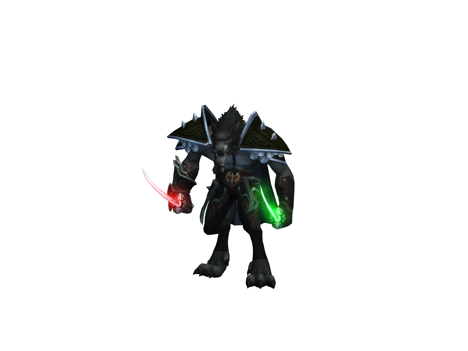 Blackdoggy 3D character render