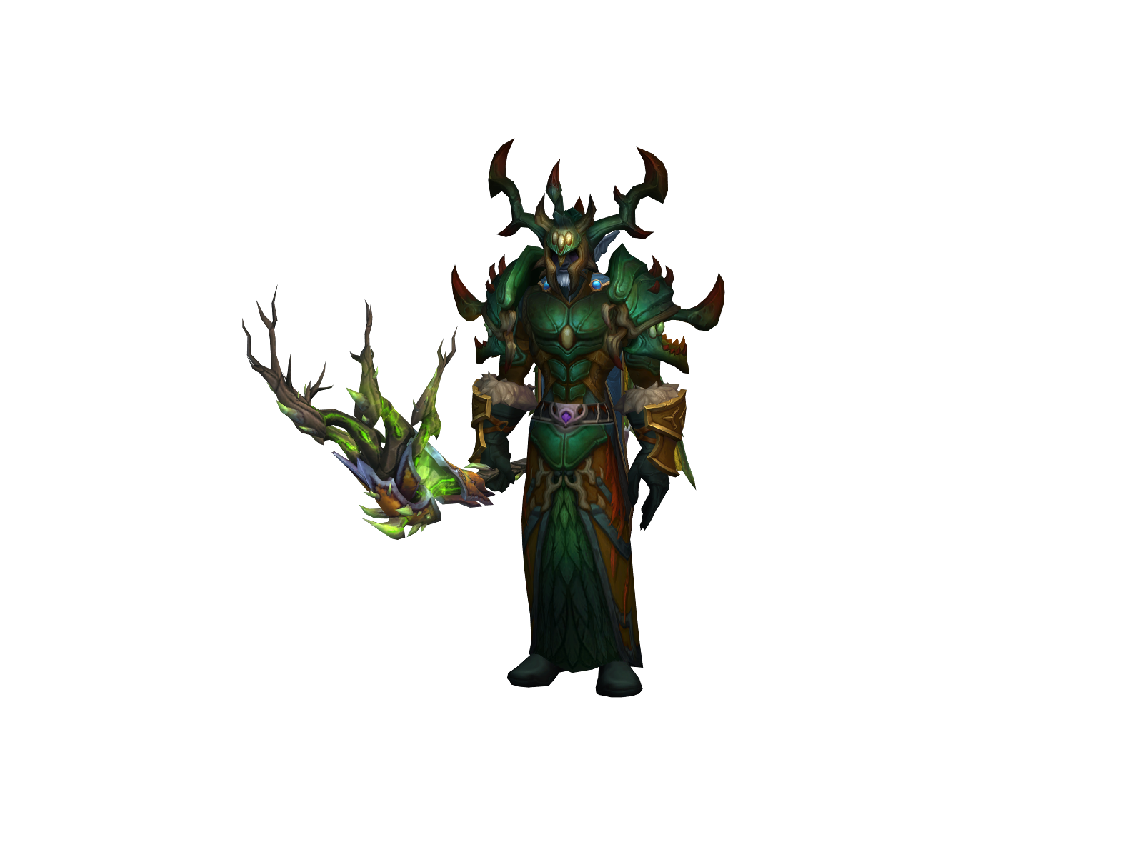 Israeldruid 3D character render