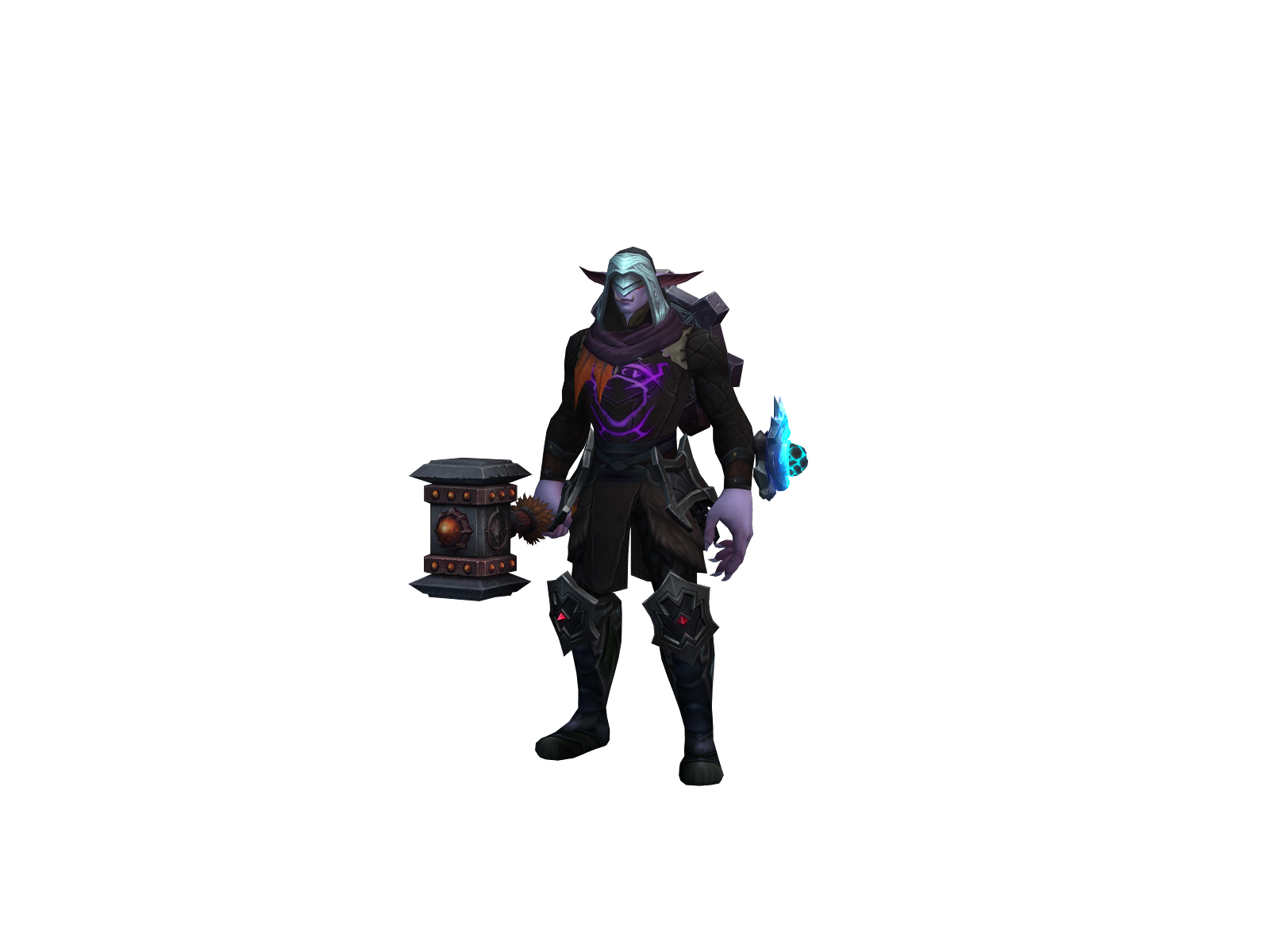 Nangram 3D character render