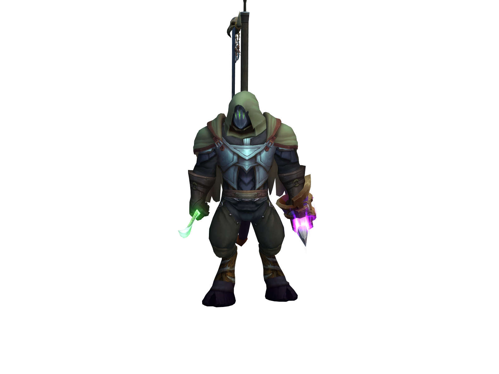 Solembúm 3D character render