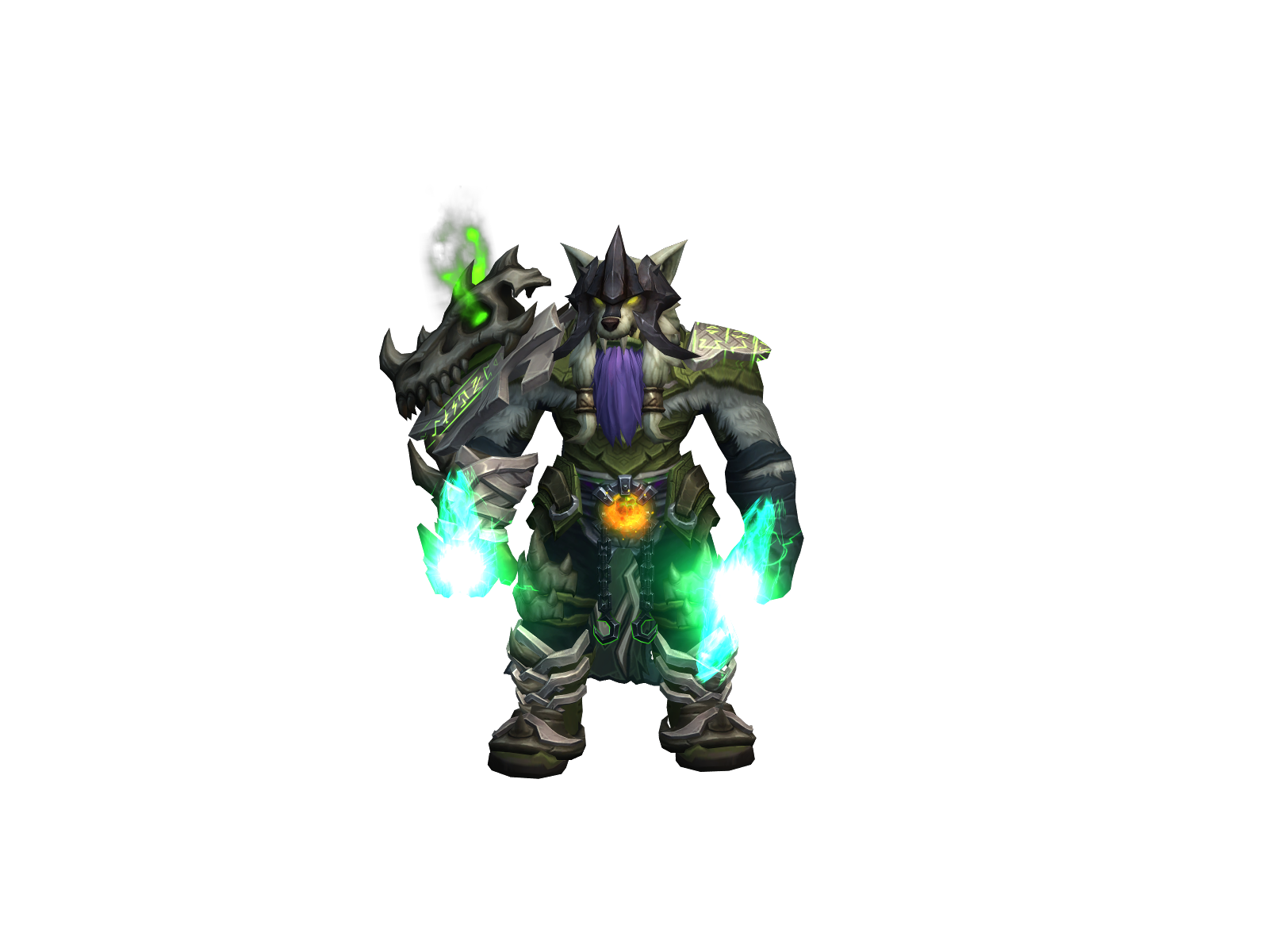 Orkitolokito 3D character render
