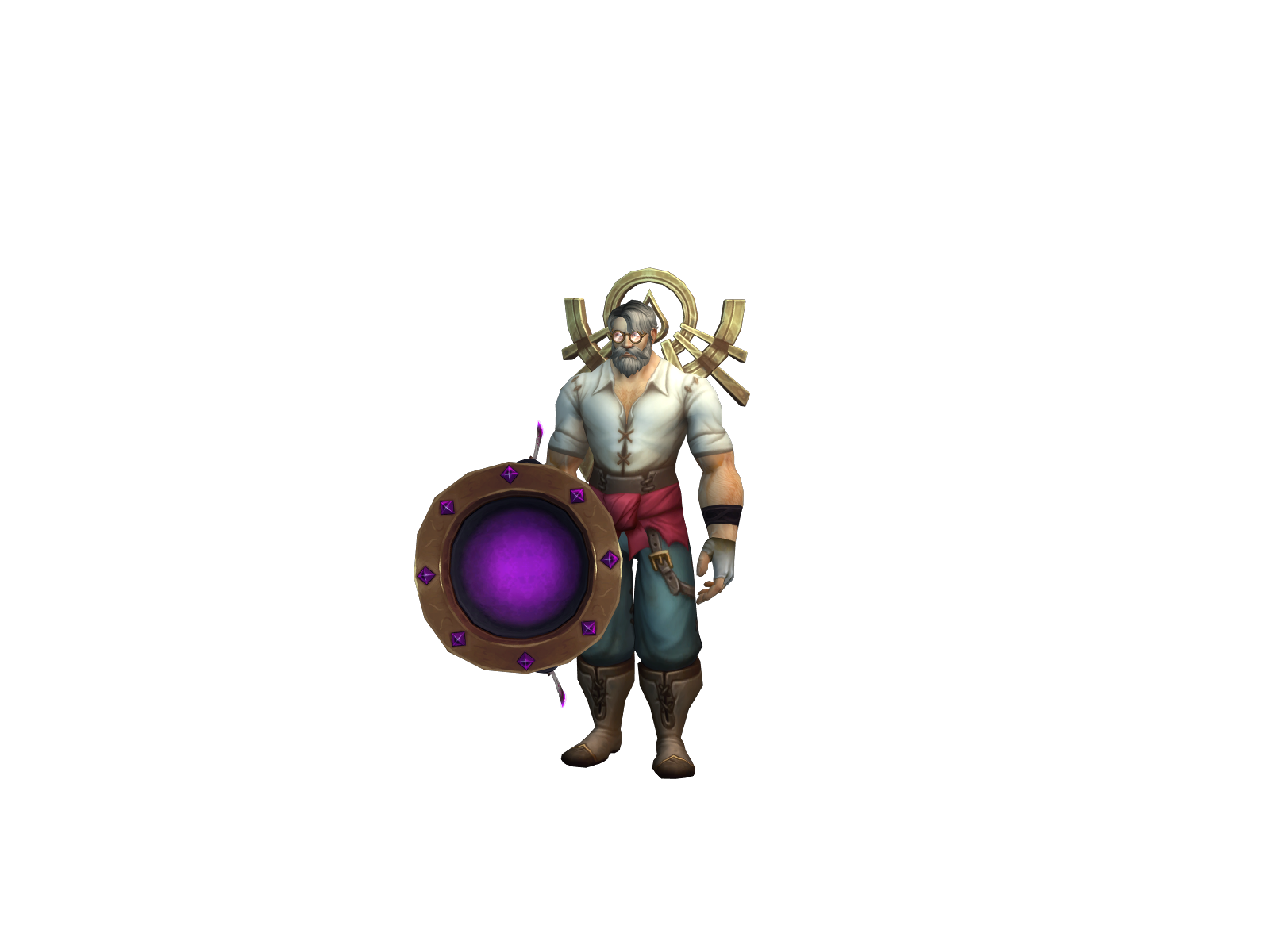 Terrybady 3D character render