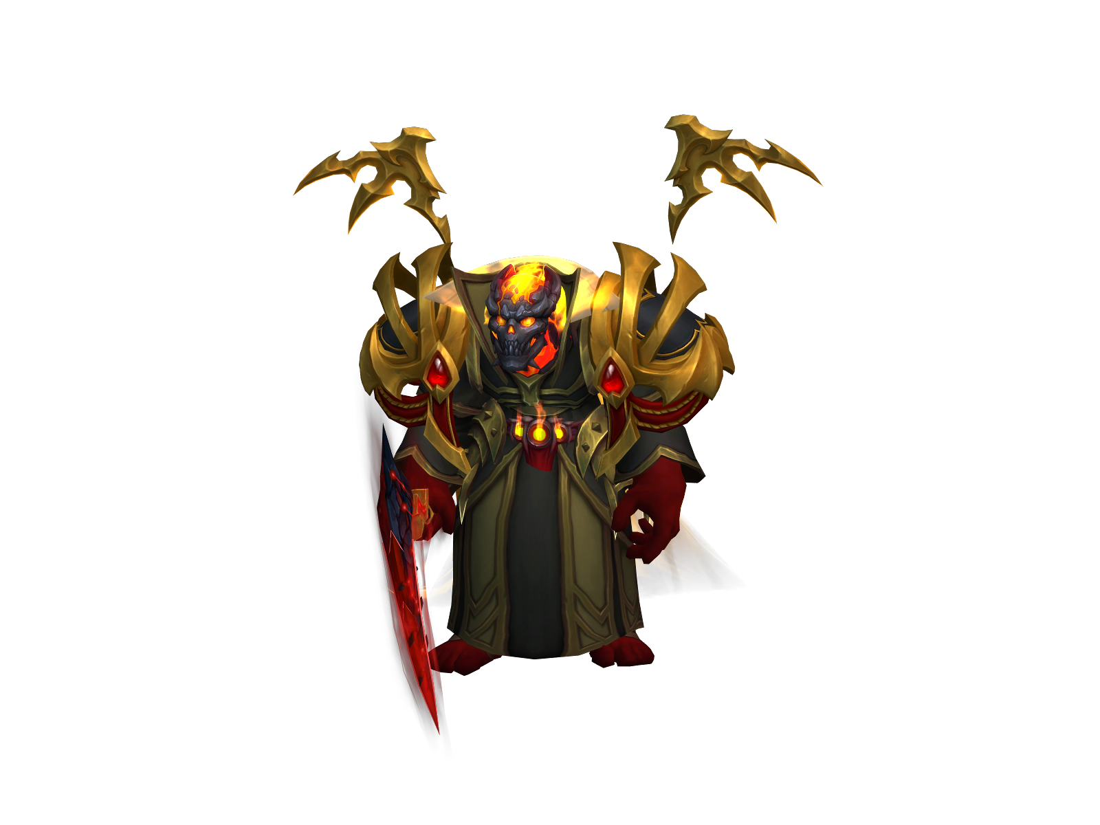 Asaeel 3D character render