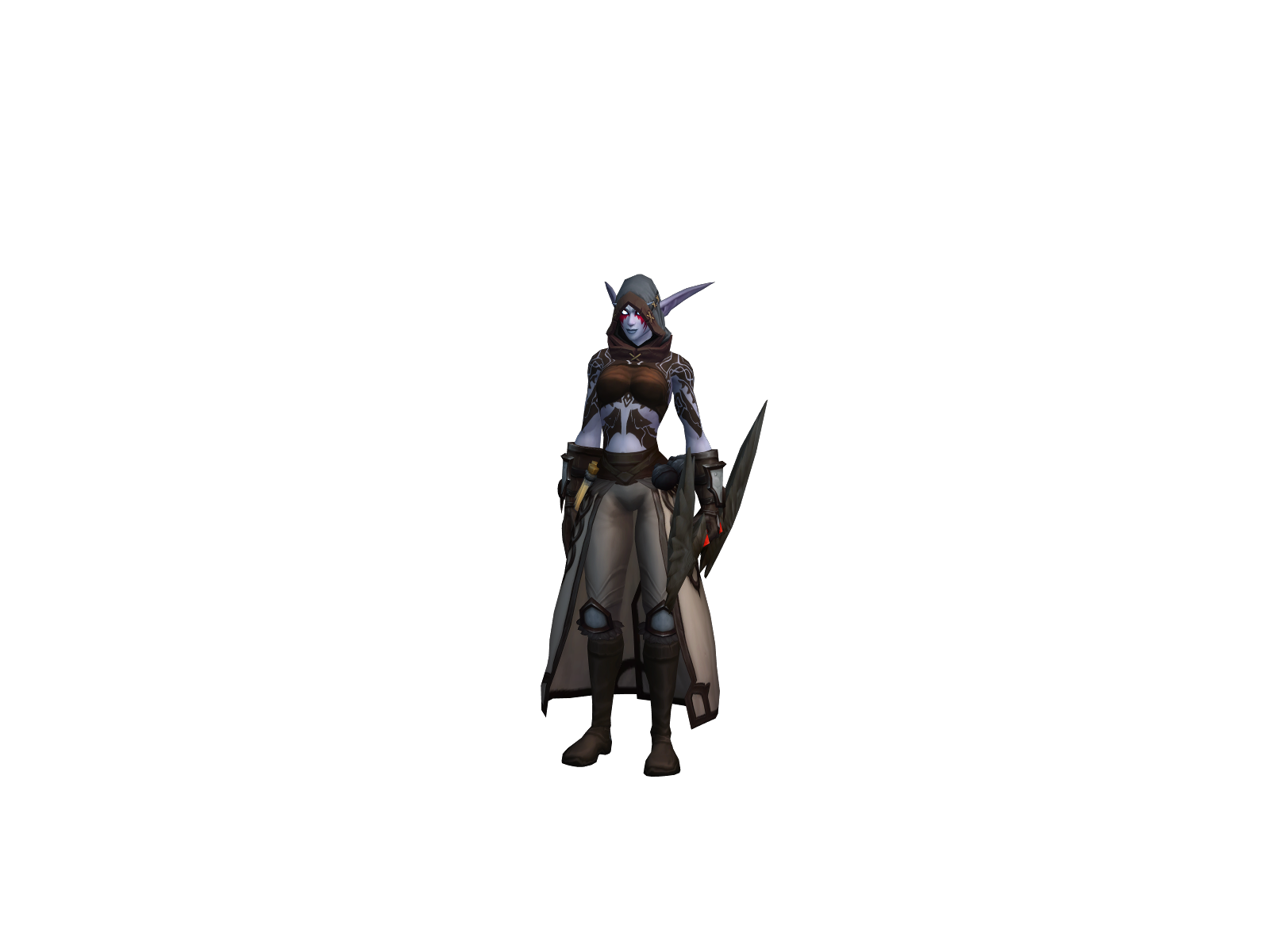 Maibal 3D character render