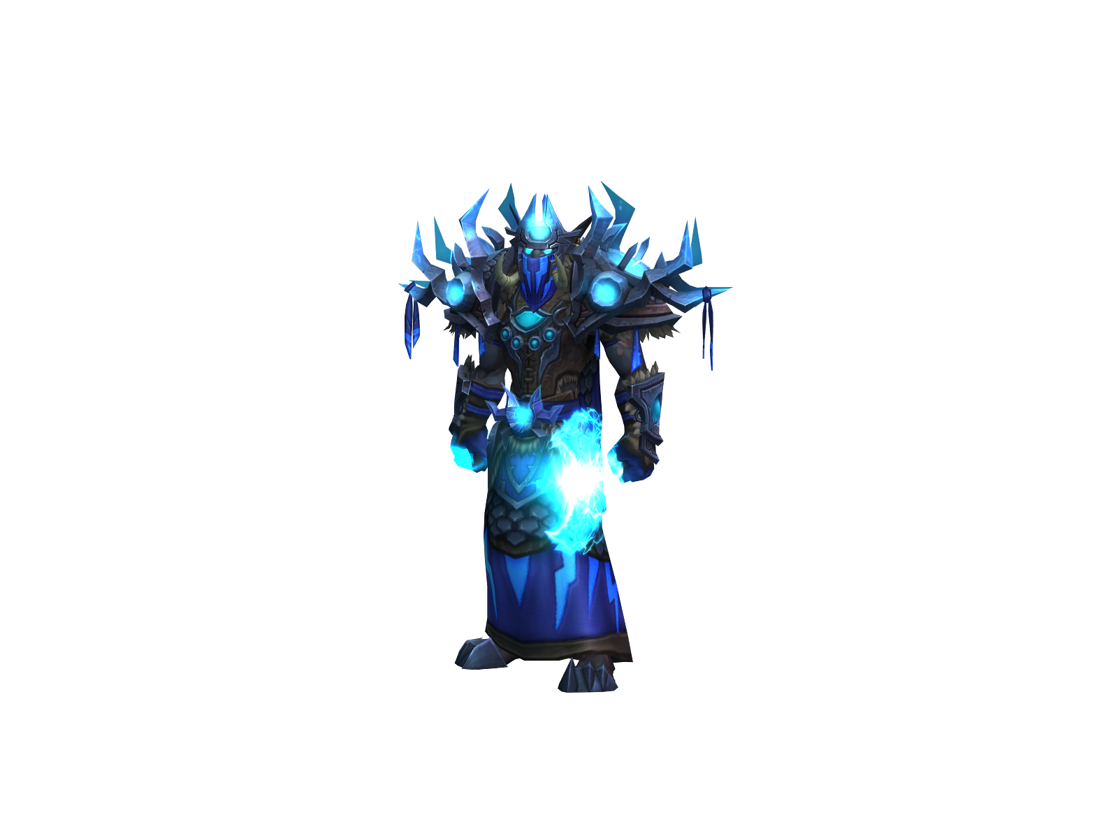 Transfixed 3D character render