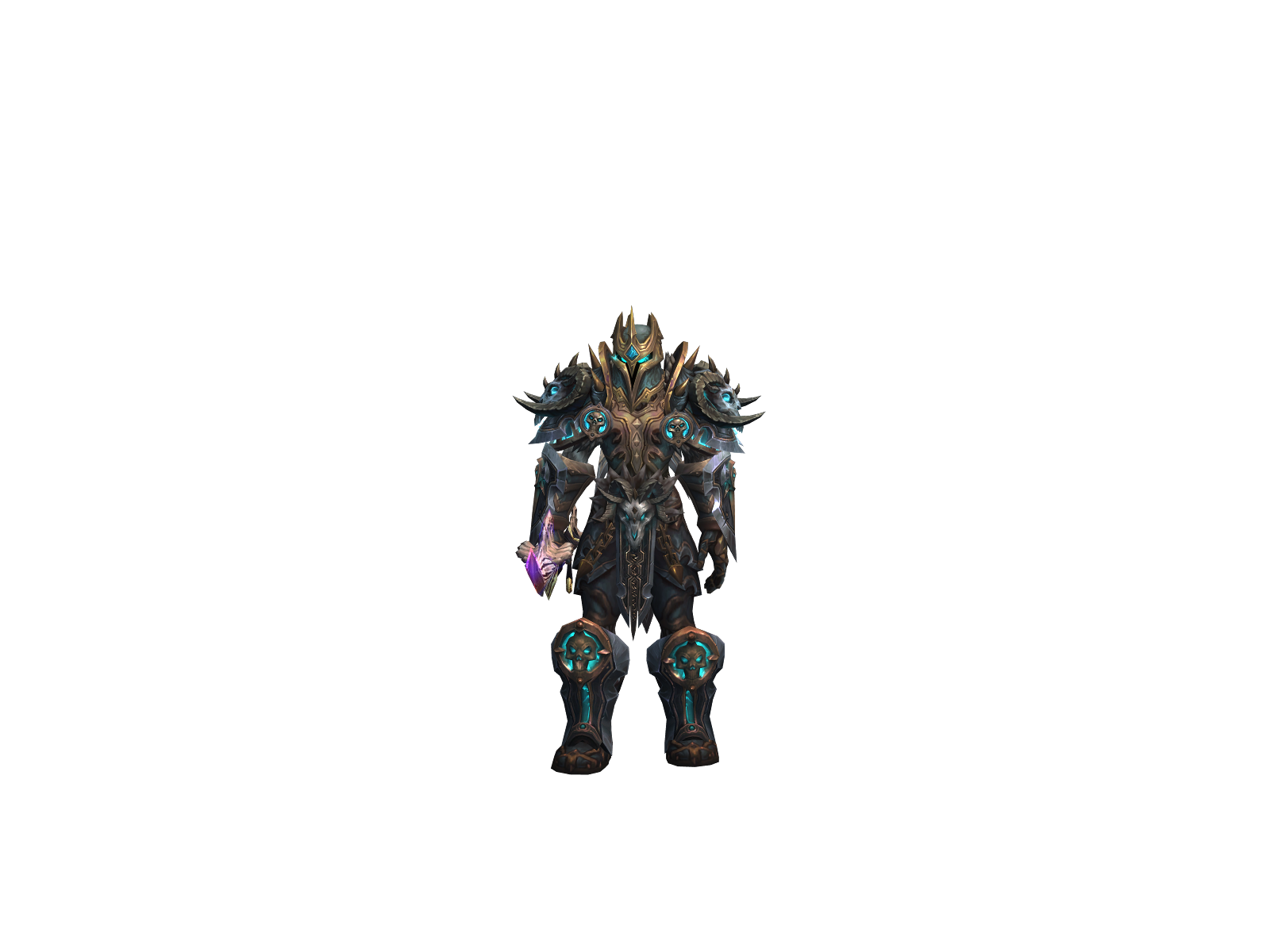 Trashined 3D character render