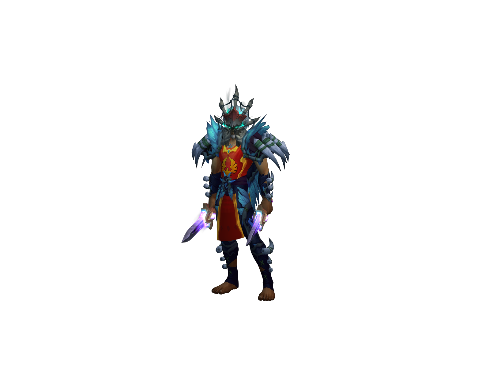 Euzkariote 3D character render
