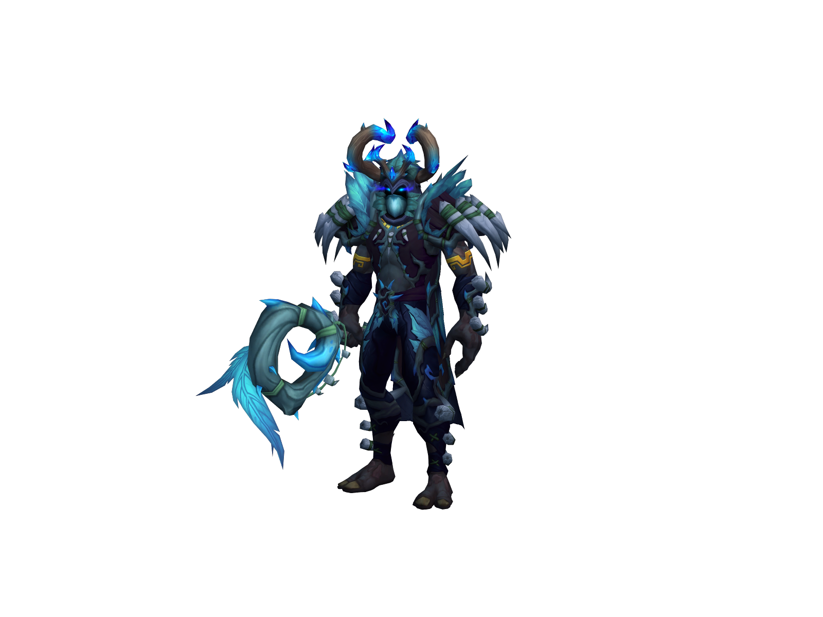 Zic 3D character render
