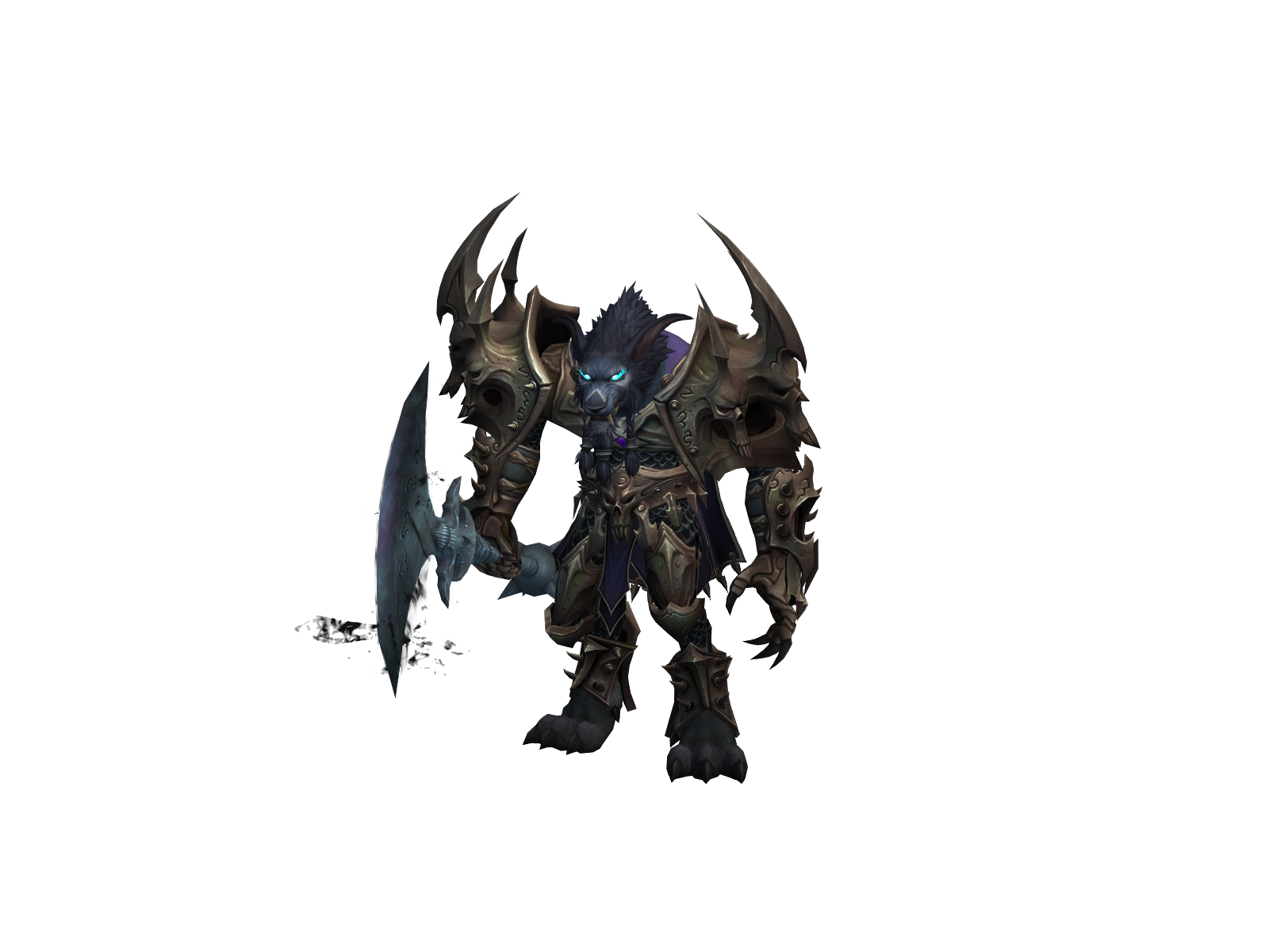 Soultom 3D character render