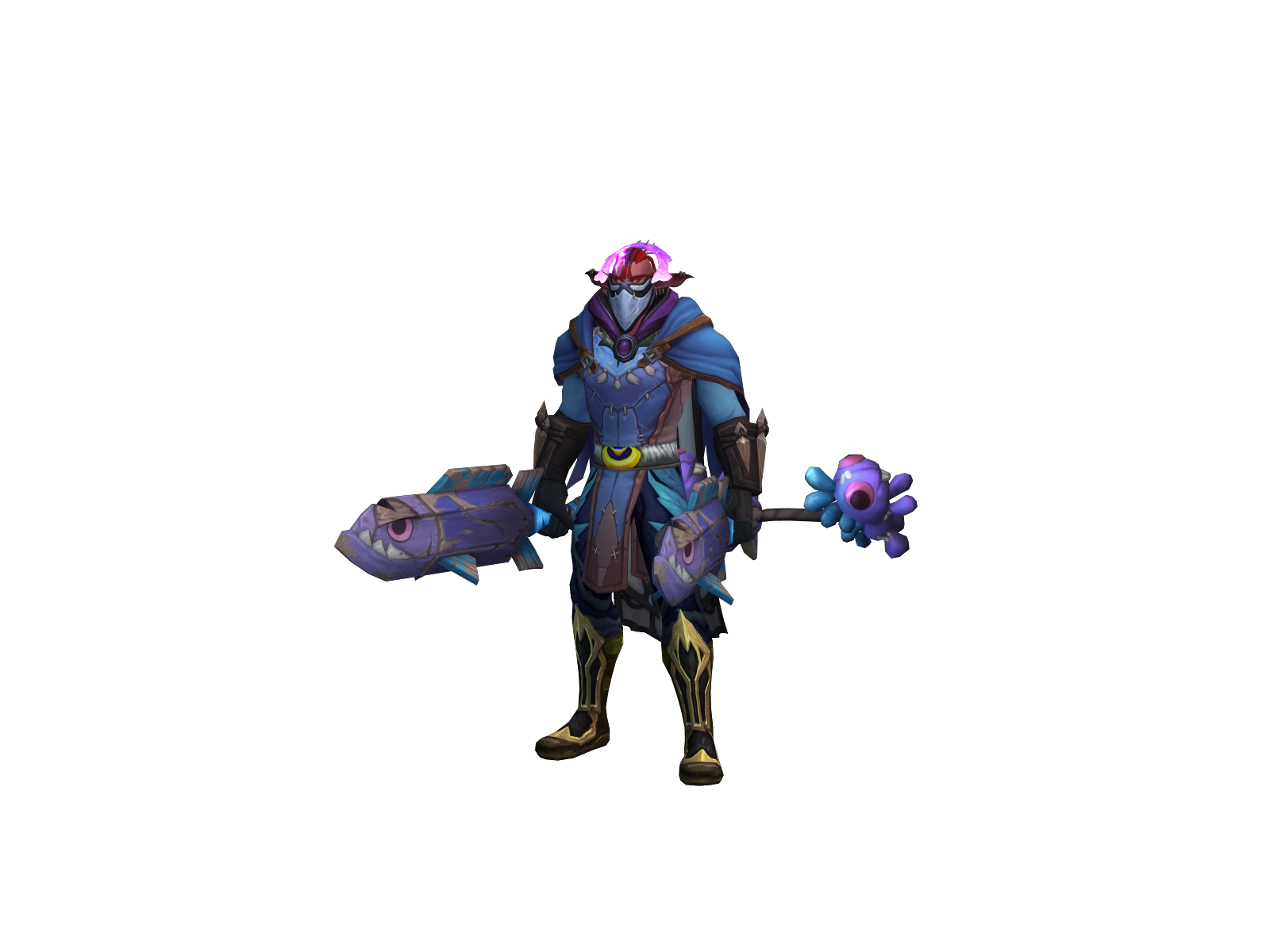 Davura 3D character render