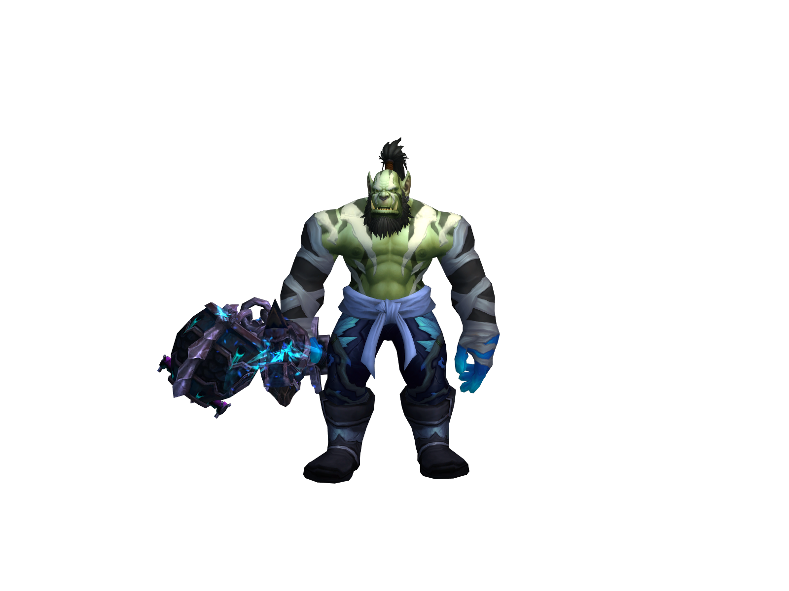 Wuzze 3D character render