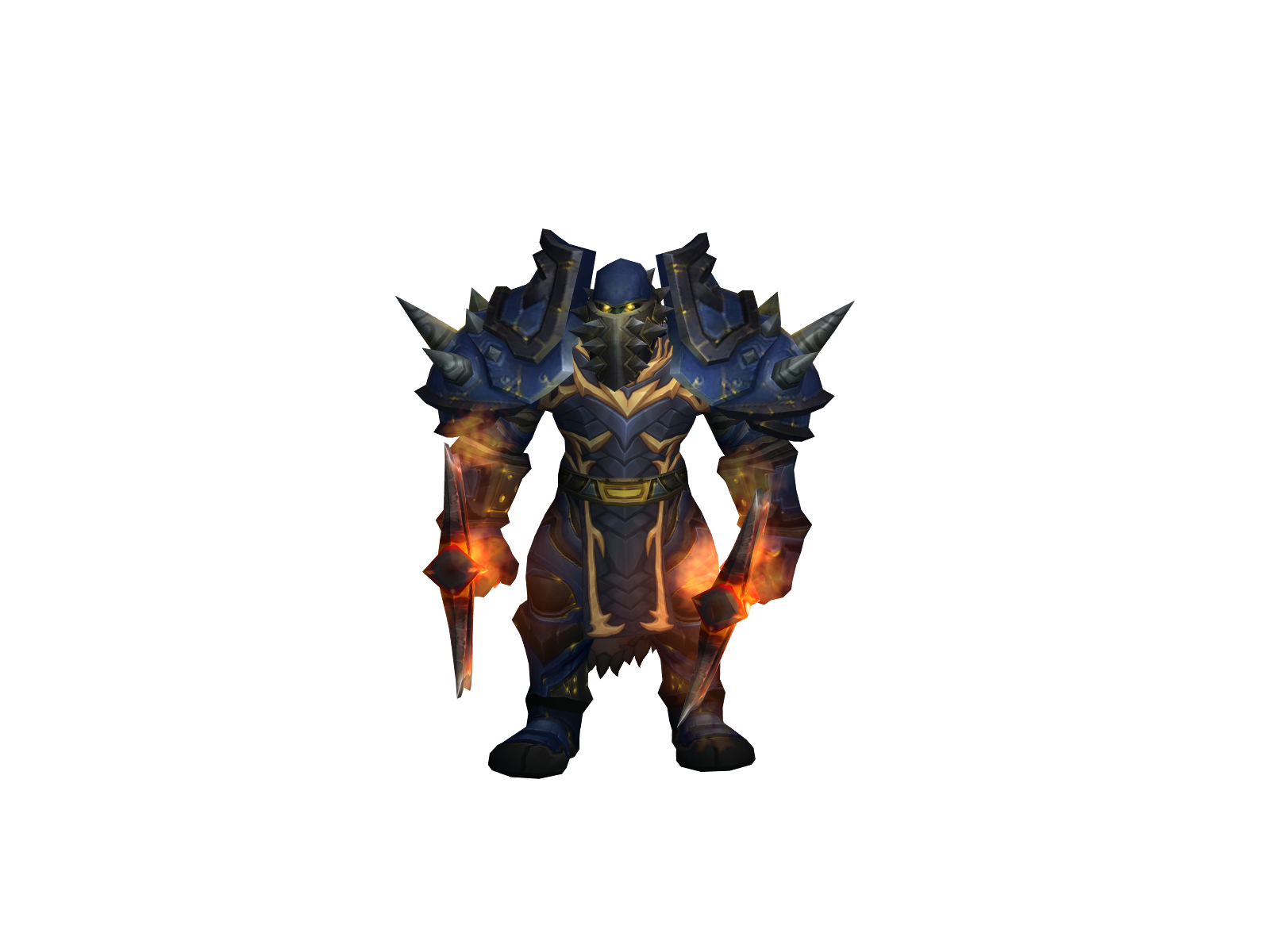 Excesive 3D character render
