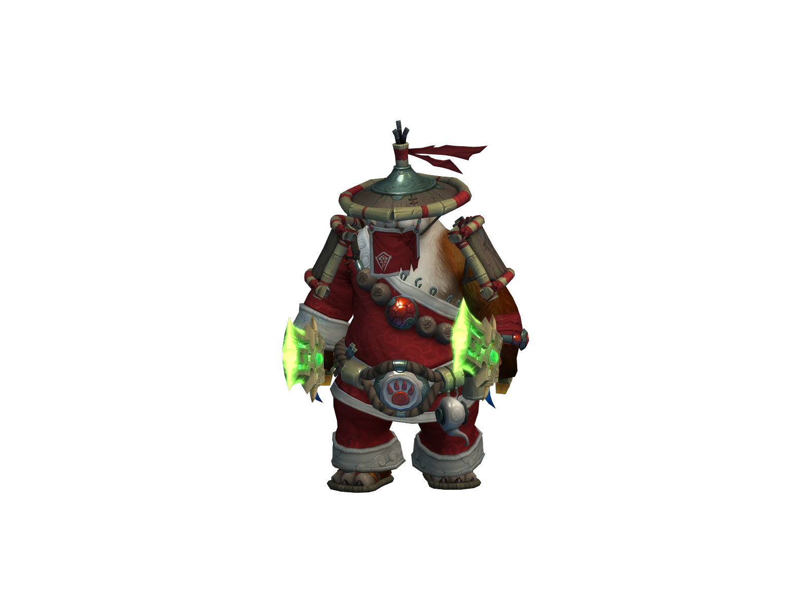Panditrax 3D character render