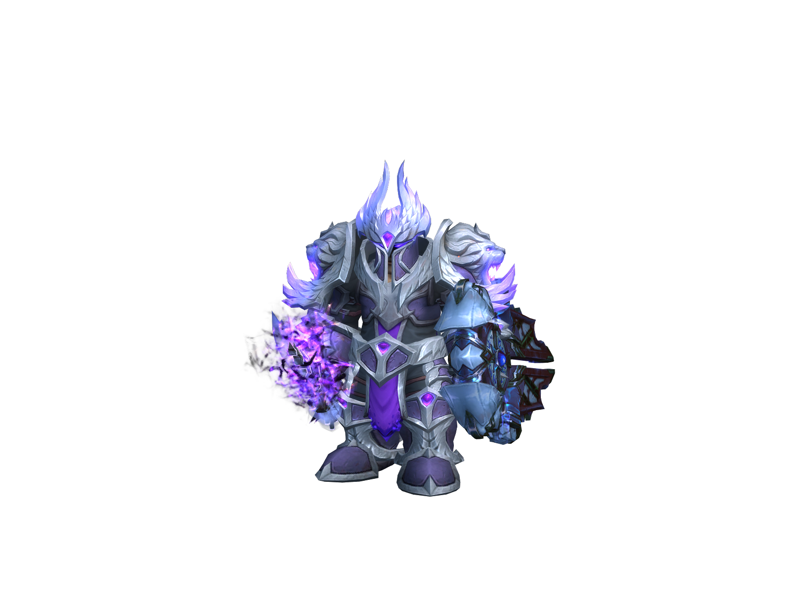 Grifo 3D character render