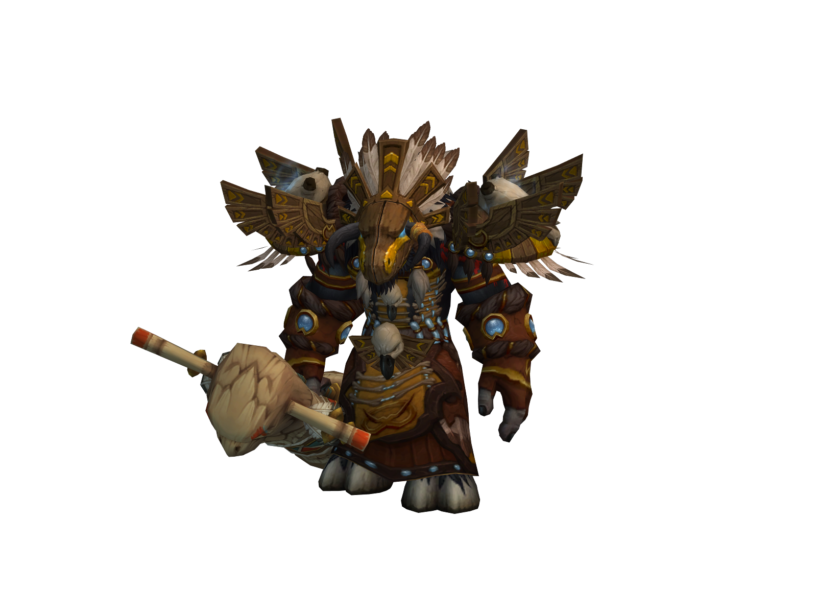 Survivedruid 3D character render