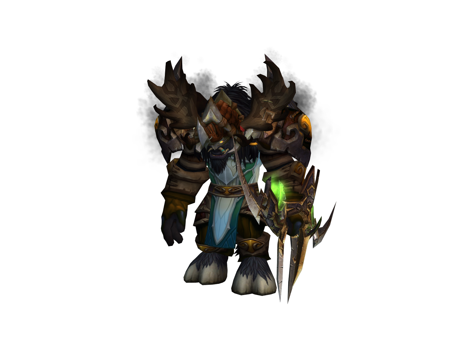 Nøslida 3D character render