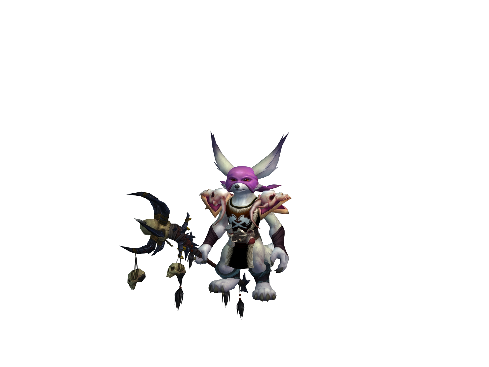 Cocossete 3D character render