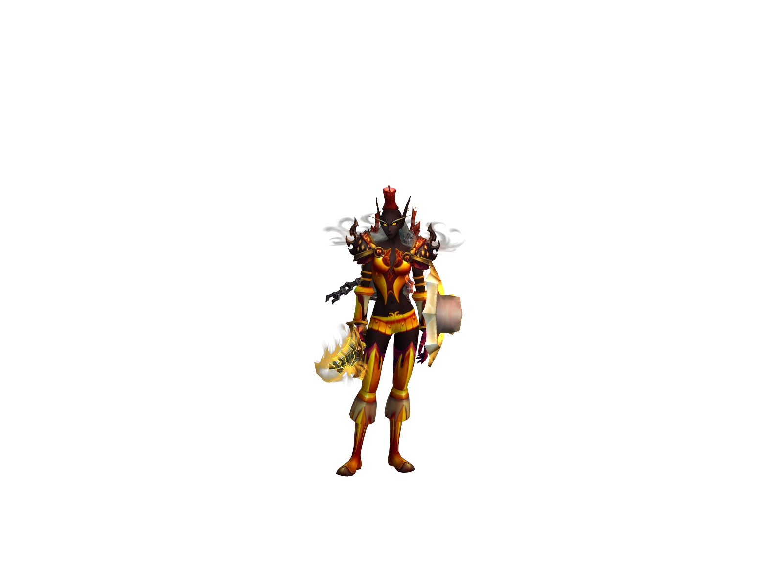 Azye 3D character render