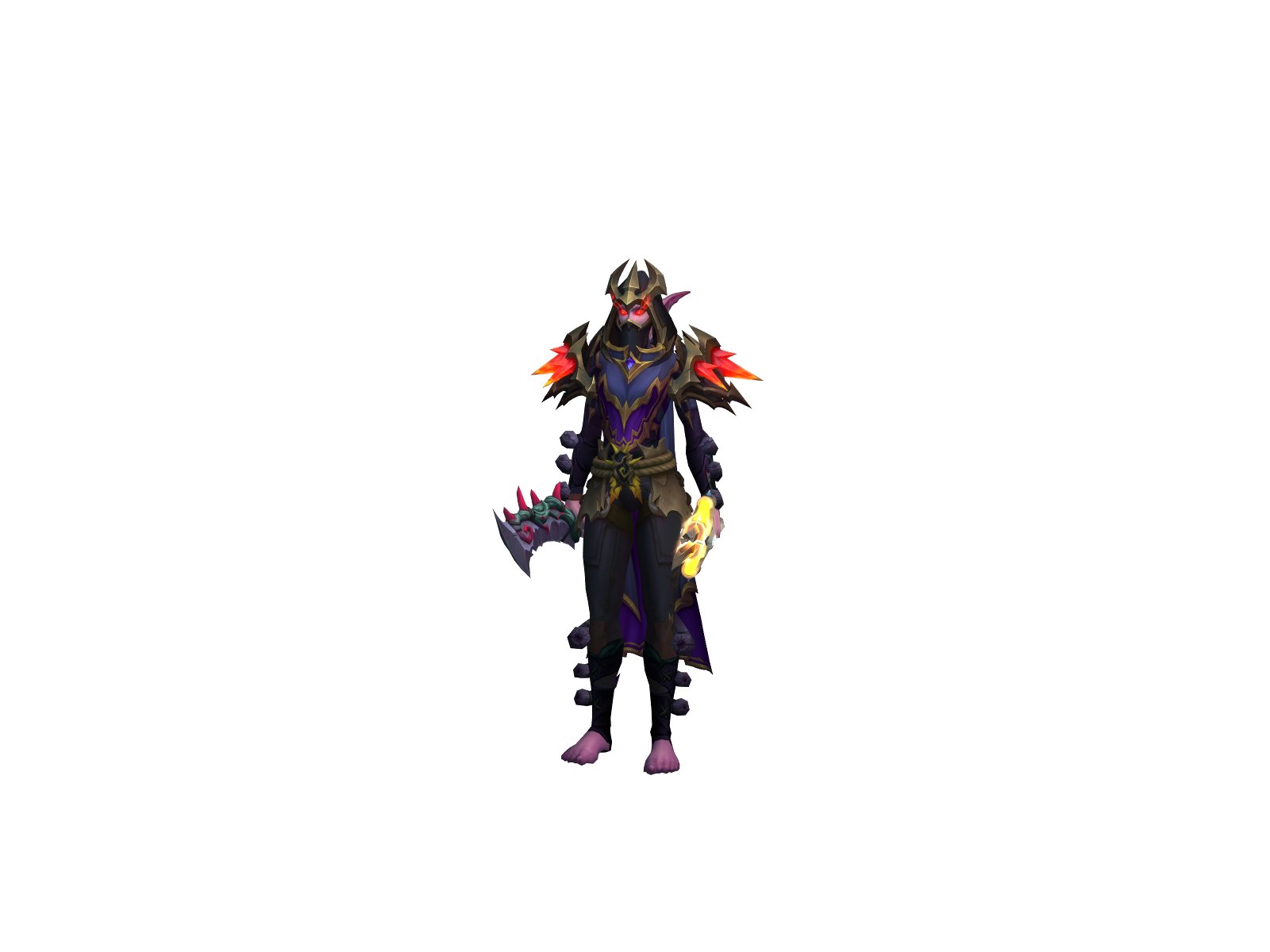 Mbejupy 3D character render