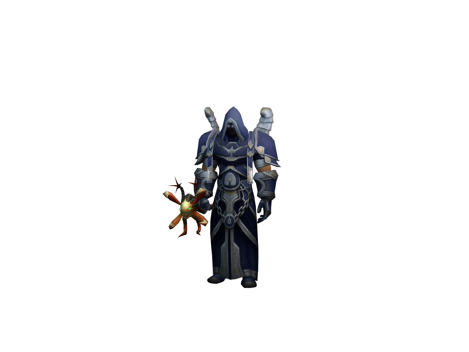 Merlym 3D character render