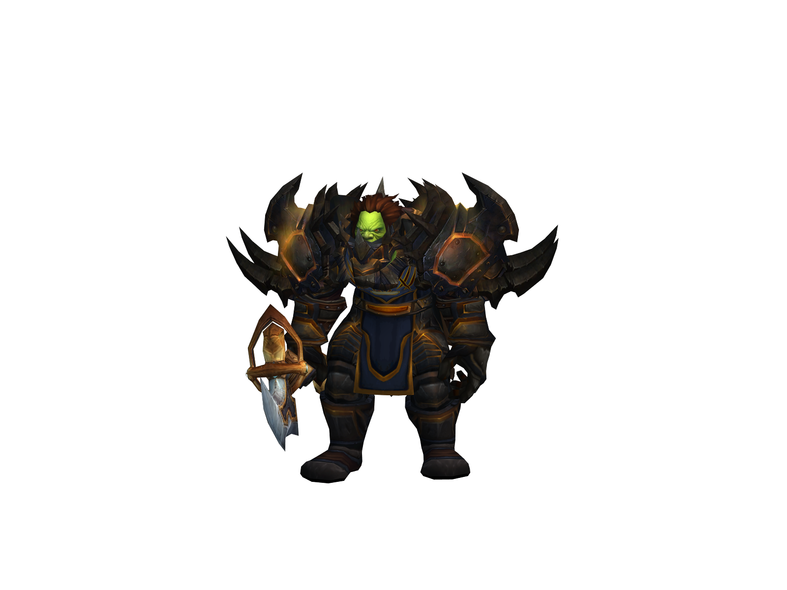 Garro 3D character render