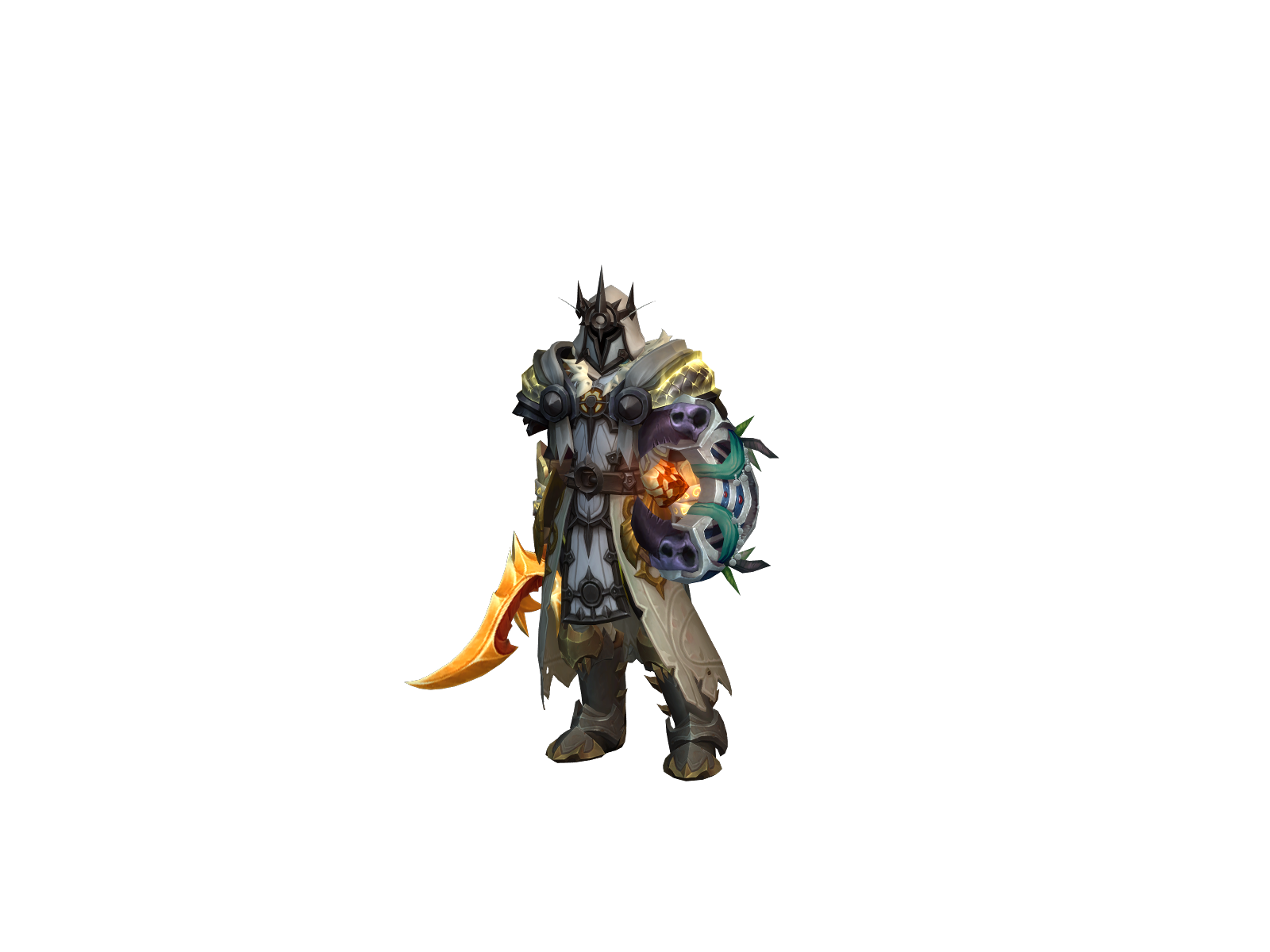 Mhurai 3D character render