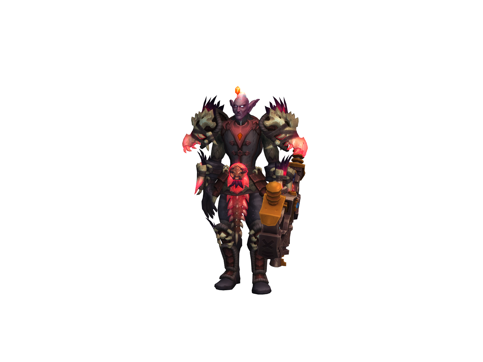 Notaltheus 3D character render