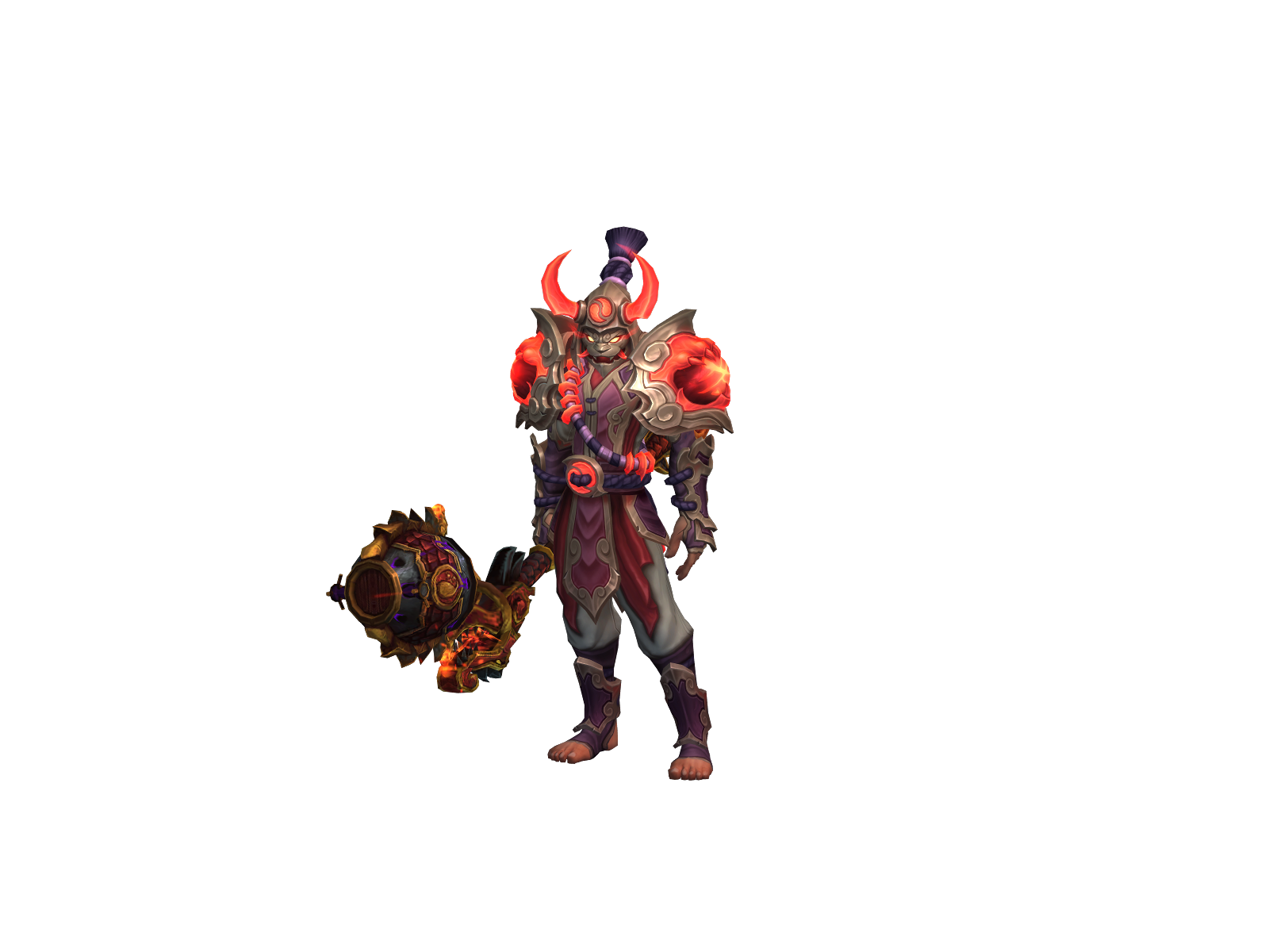Rofellos 3D character render