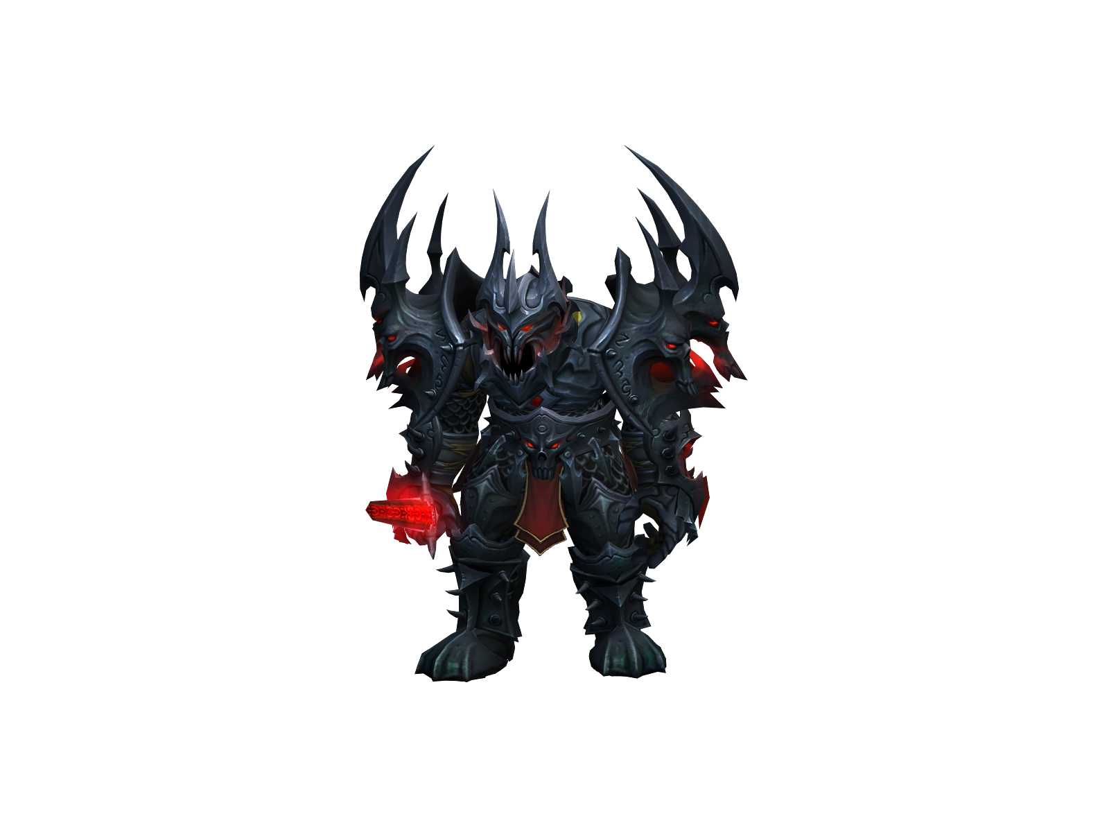 Naøbløød 3D character render