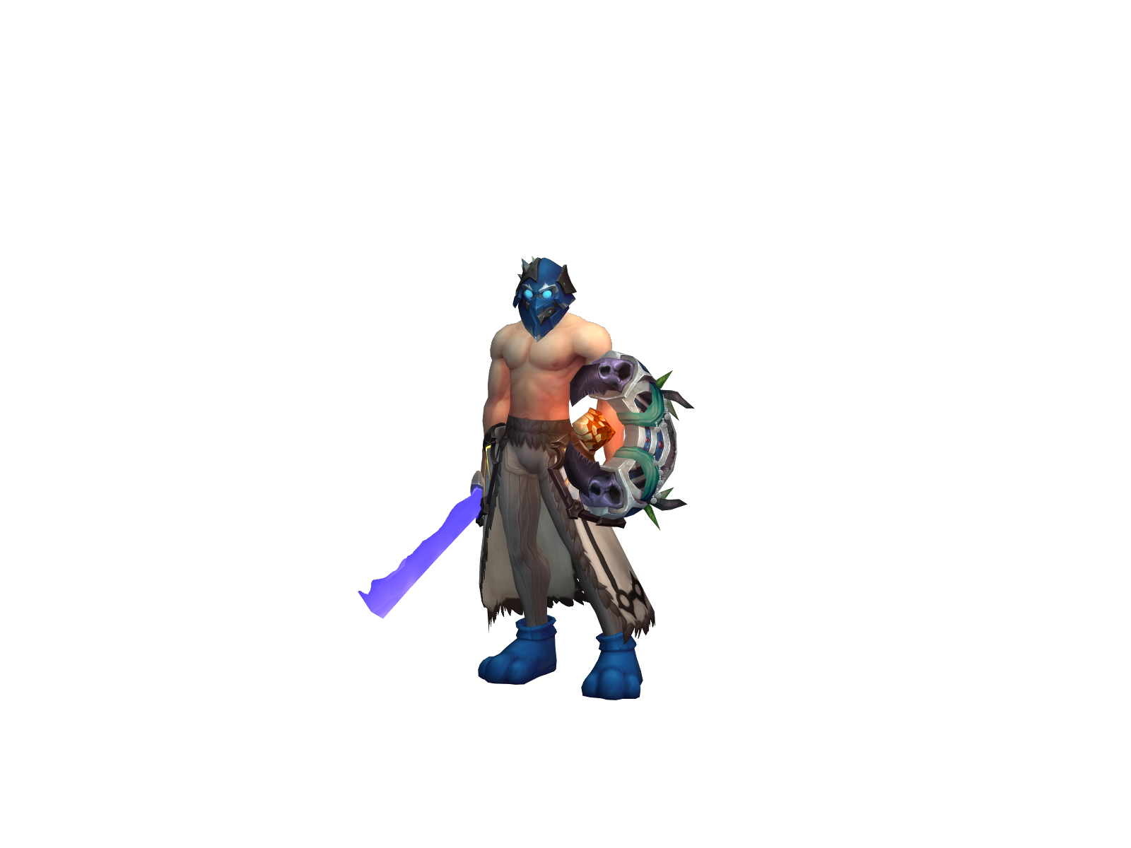 Morgemir 3D character render