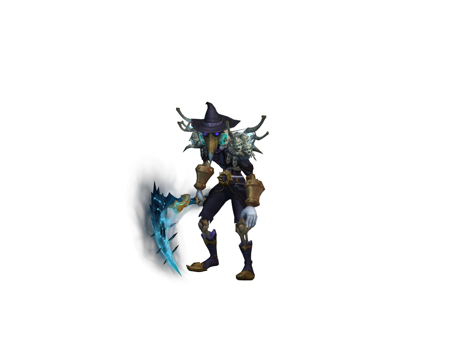 Behëmonth 3D character render