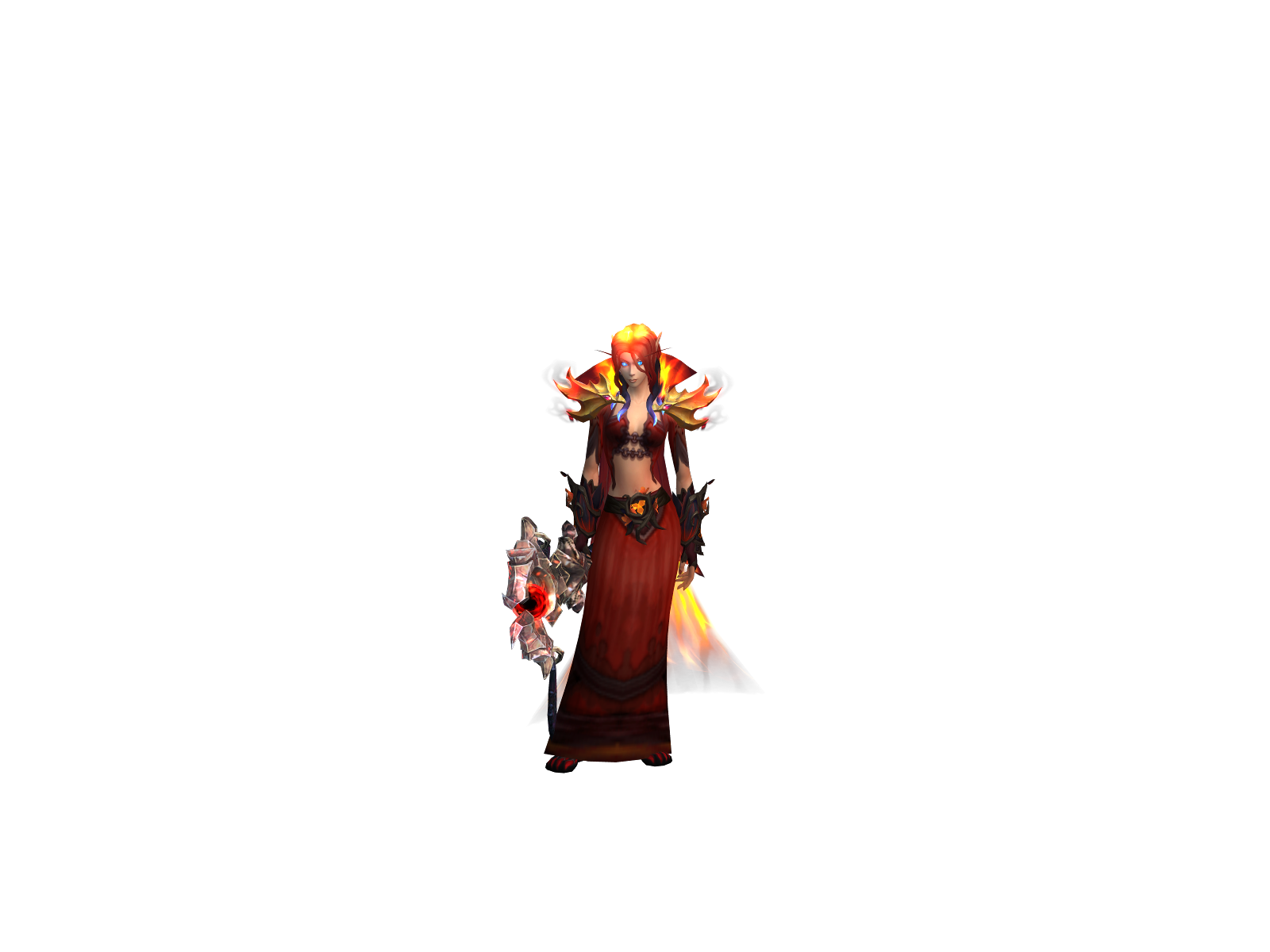 Xmelisandre 3D character render