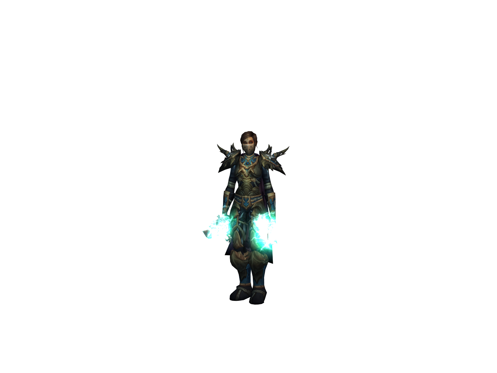 Ikax 3D character render