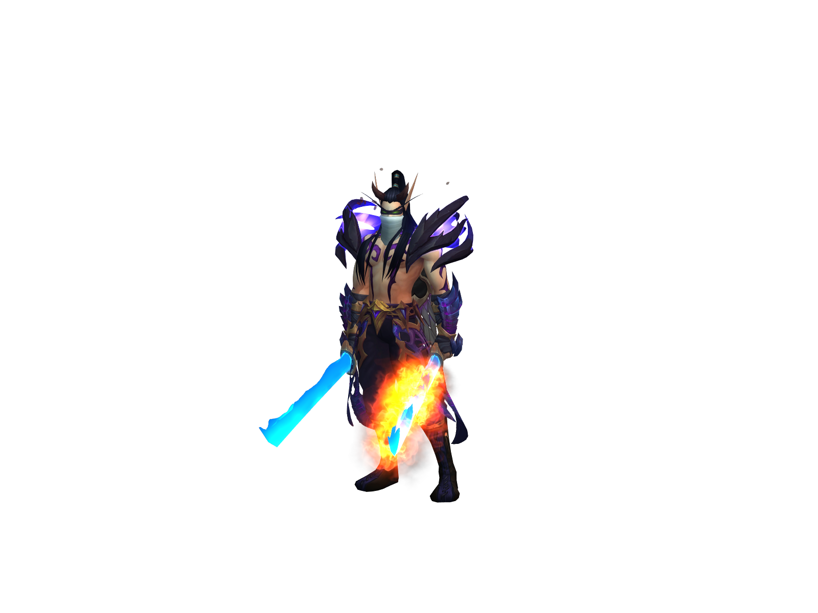 Zegdblind 3D character render