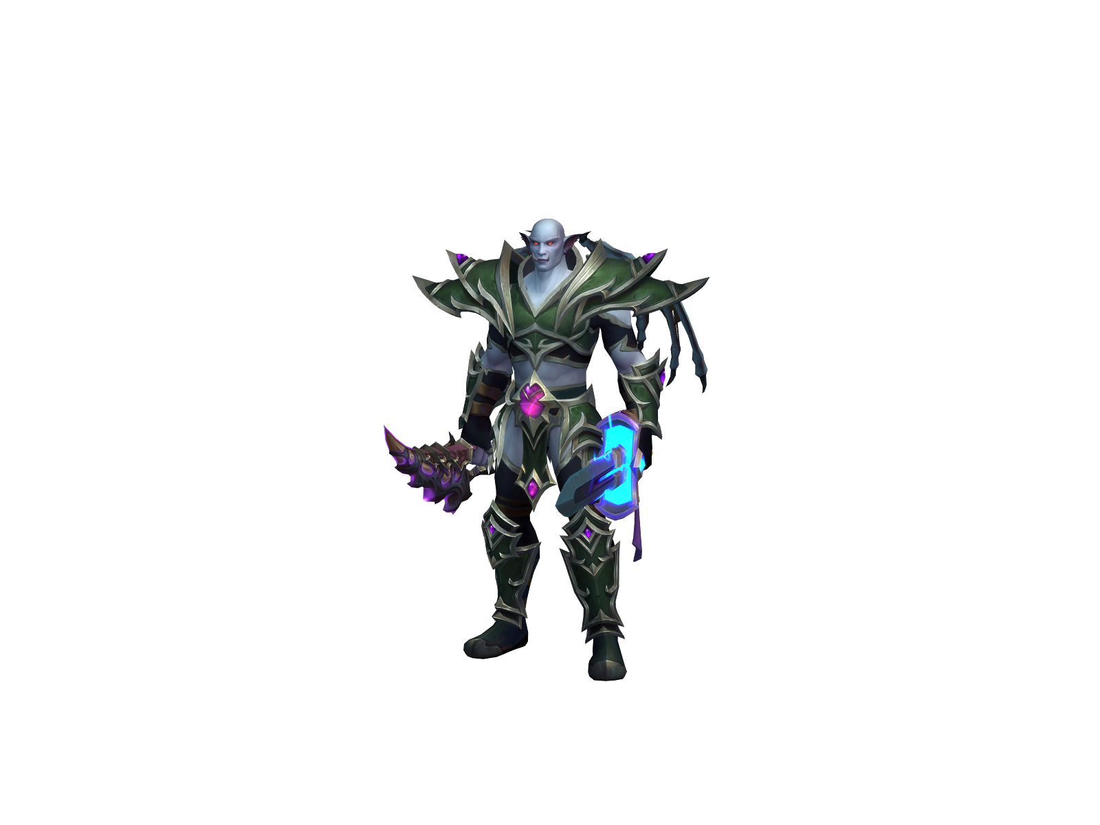 Noctaris 3D character render