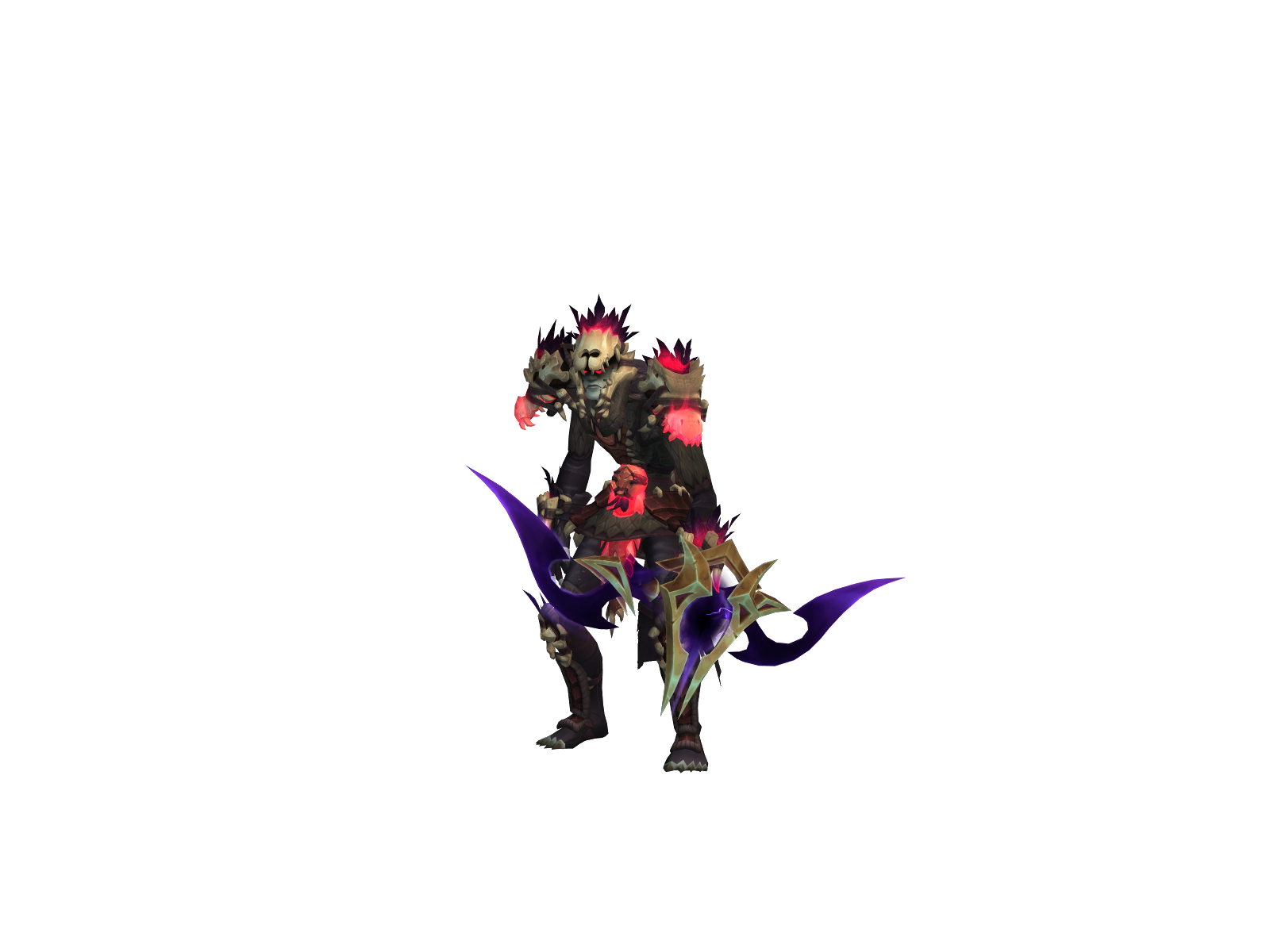 Bielacho 3D character render