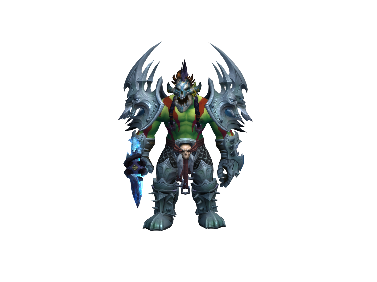 Axestrong 3D character render