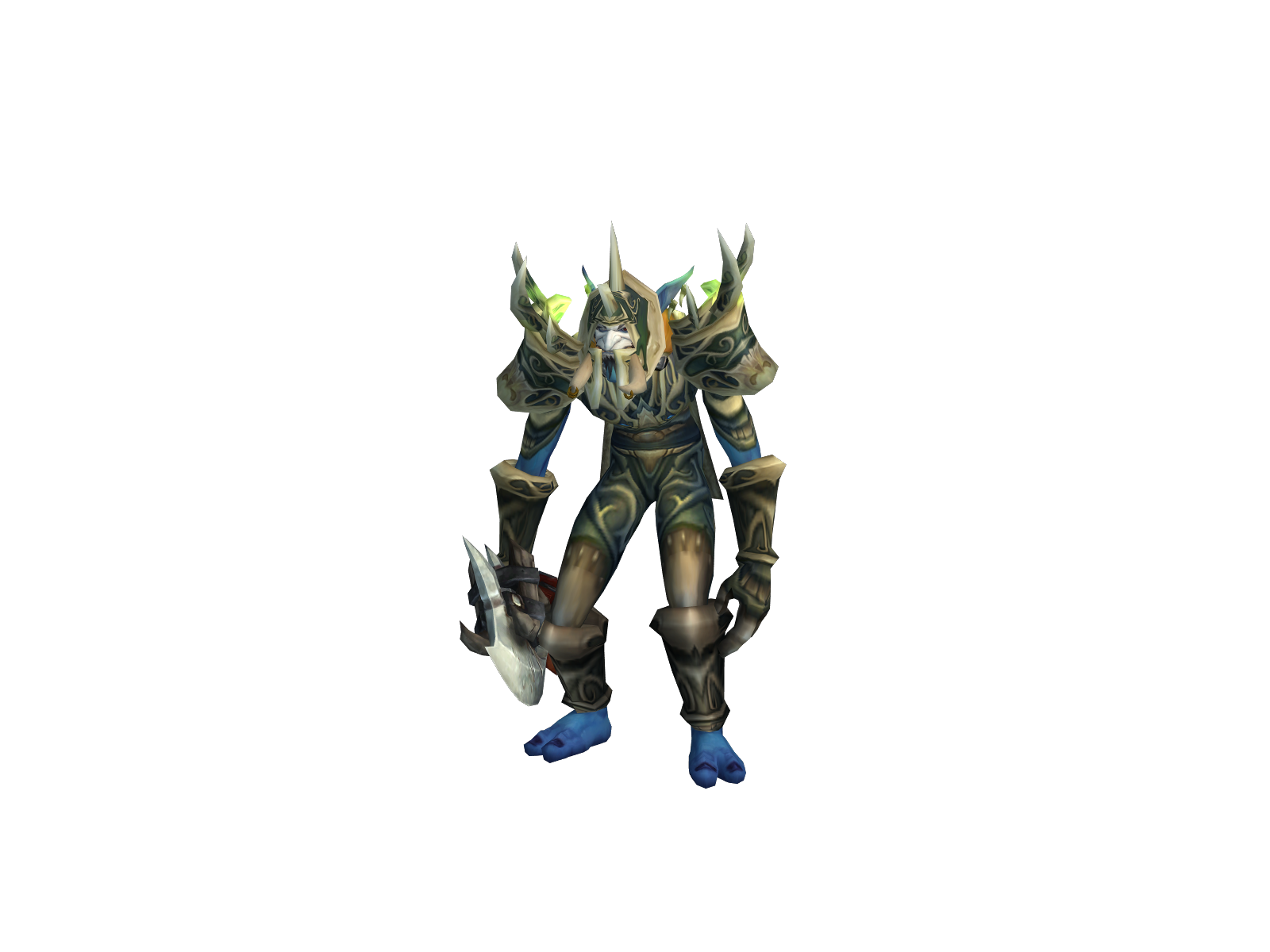 Yurot 3D character render