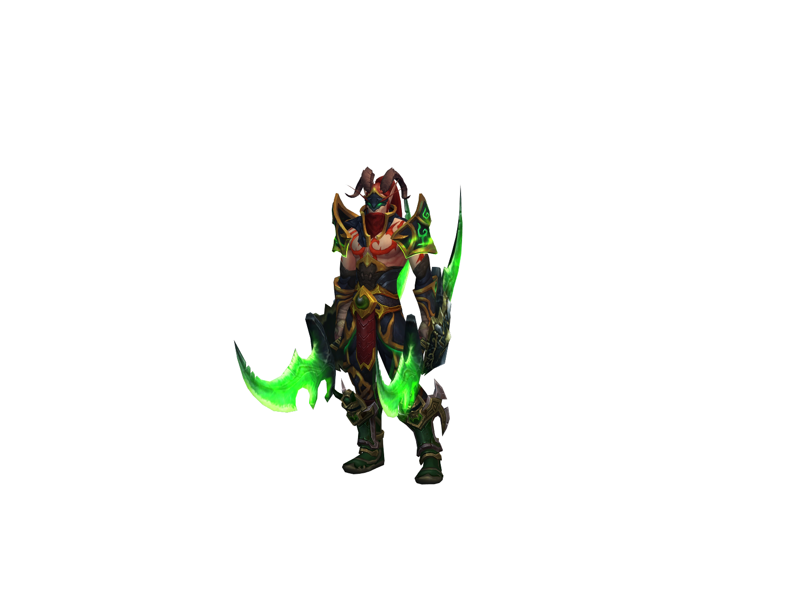 Izzademon 3D character render