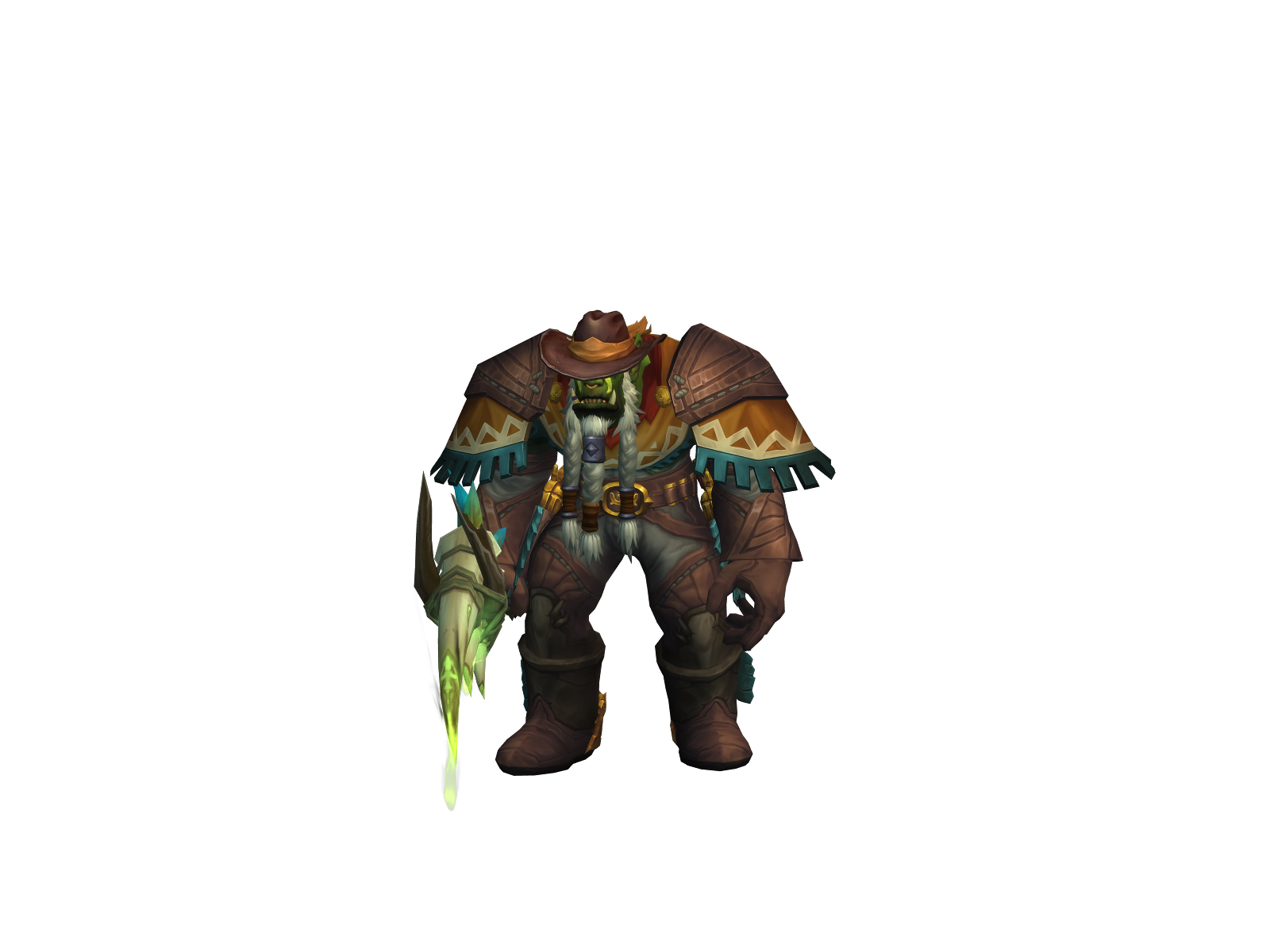 Might 3D character render