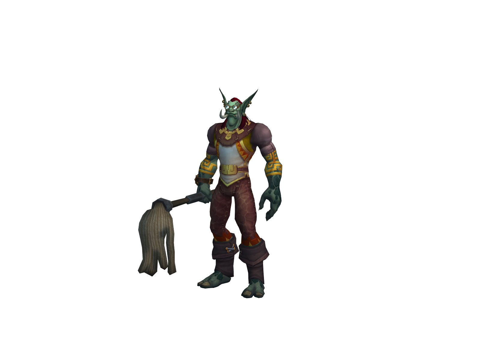 Rokthal 3D character render