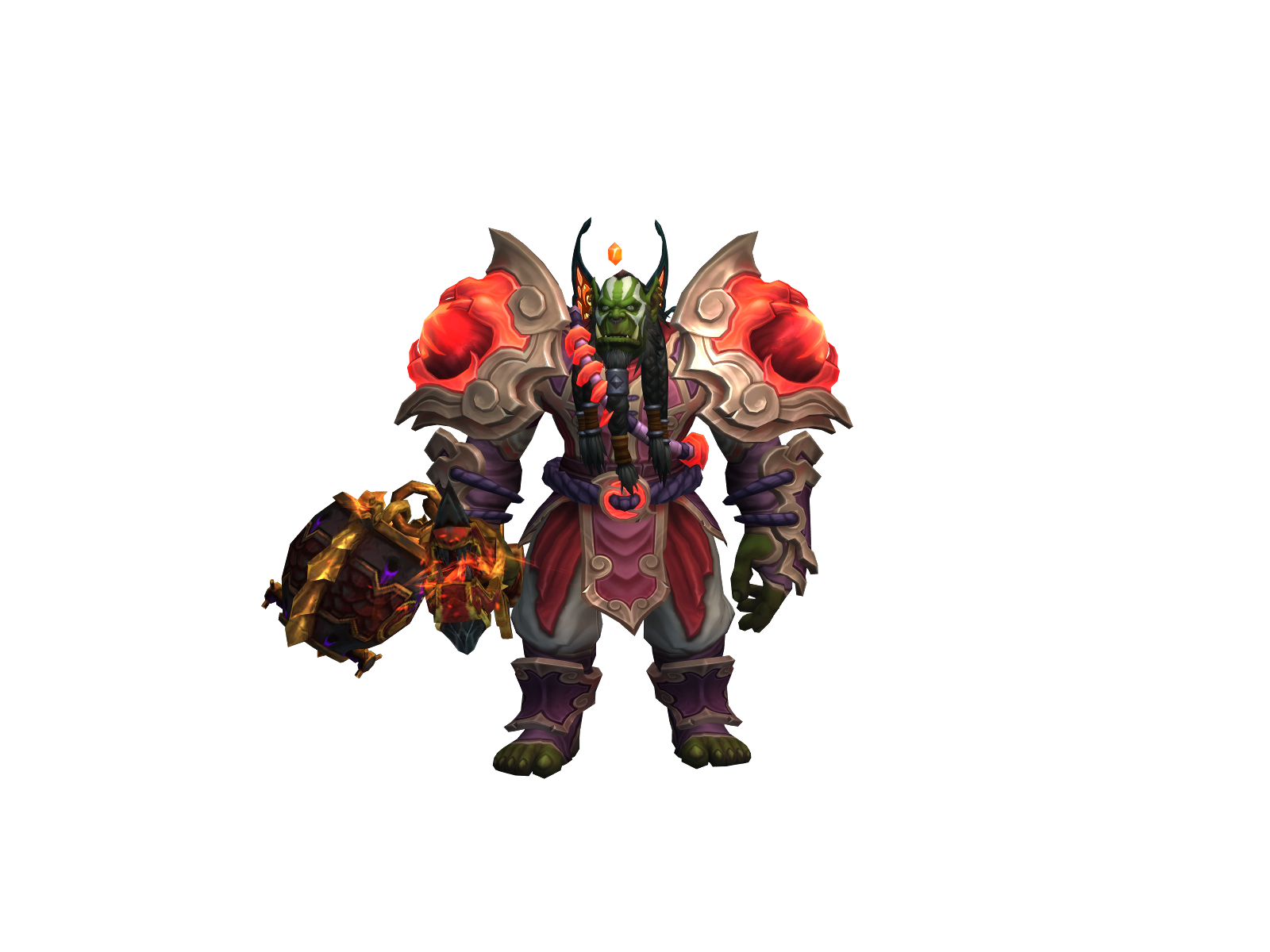 Chapmän 3D character render