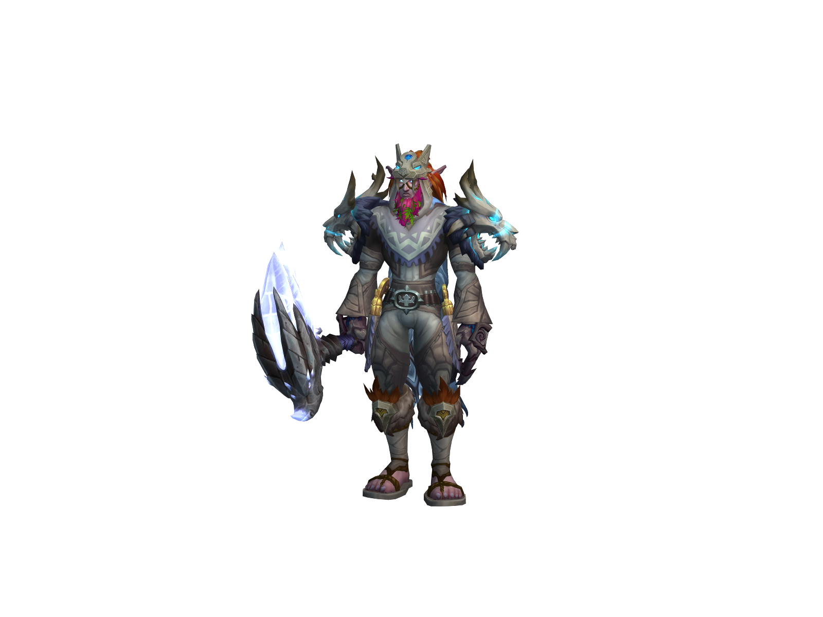 Yueron 3D character render