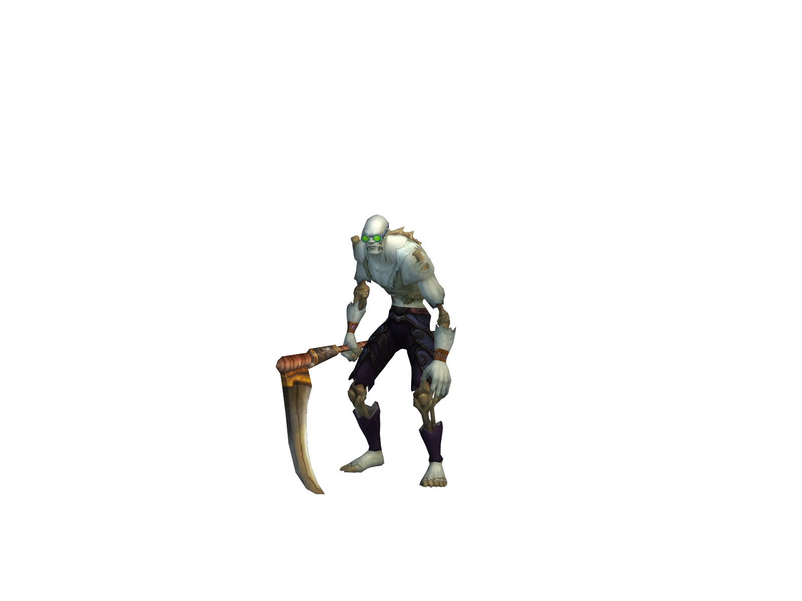 Pochoclius 3D character render