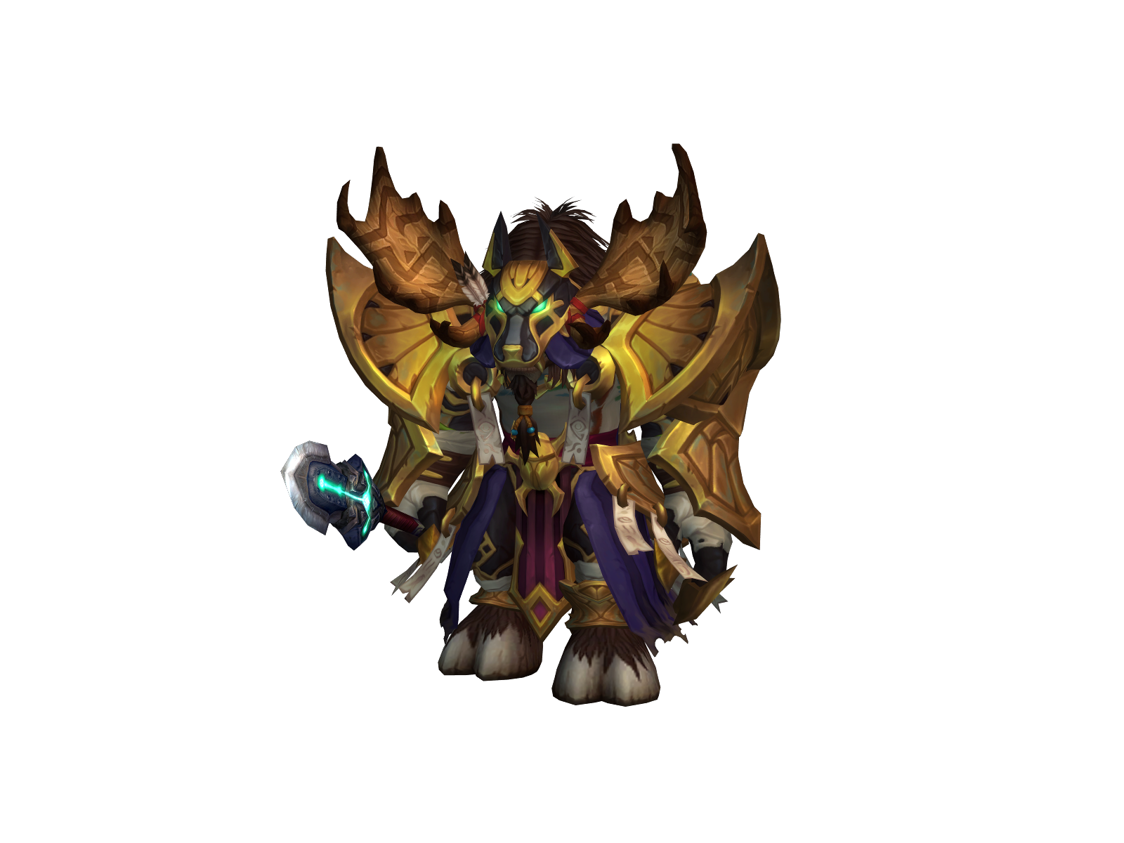 Cynka 3D character render